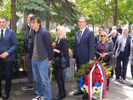 Aleksandar Vučić sahrana Vladimir Cvetković