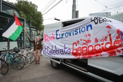 Evrovizija 2026 protesti protiv izraela