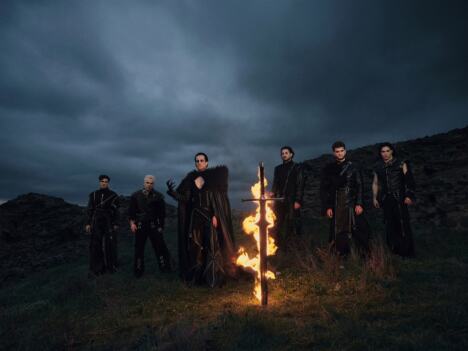 Lavina band with burning sword, Lavina band , foto Stefan Djakovic.jpg