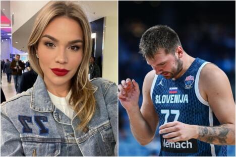 Anamarija Goltes i Luka Dončić