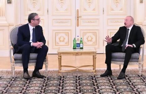 Aleksandar Vučić i Ilham Alijev