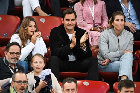 Mirka Federer, Rodžer Federer