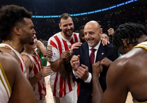 Donatas Motiejunas i Saša Obradović