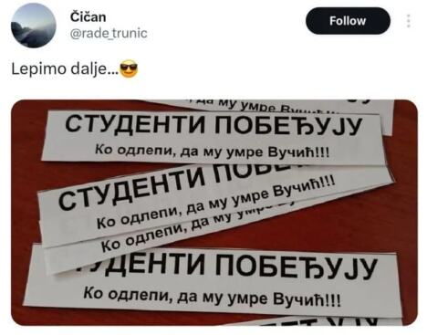 blokaderi nalepnice