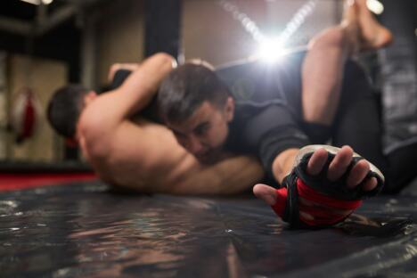 MMA borci - ilustracija