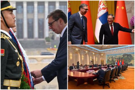 Aleksandar Vučić u Kini