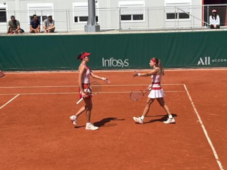 Aleksandra Krunić i Ana Danilina