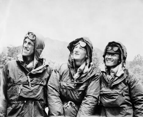 Edmund Hilari (levo) i Tenzing Norgaj (desno)