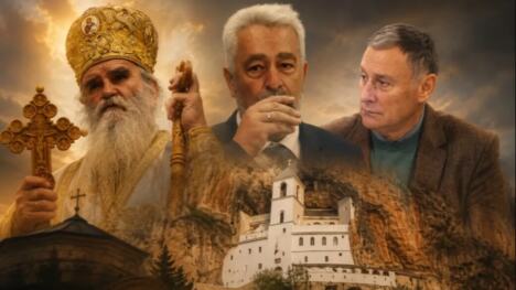 Mitropolit Amfilohije, Zdravko Krivokapić, Željko Čurović