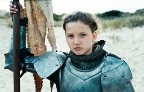 Lisa Lepla Pridom kao Jovanka Orleanka u filmu Jovanka Orleanka iz 2019. godine
