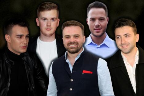 Stefan Petrusic, Dusan Svilar, Haris Berkovic, Ibro Bublin, Anid Cusic
