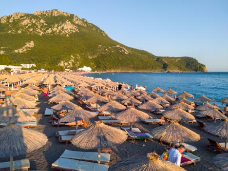 Čanj more Crna Gora