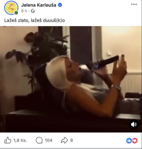 Jelena Karleuša posvetila stihove Dušku