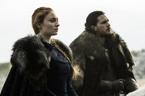Kit Harington i Sofi Tarner, zvezde serije „Igra prestola”