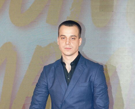 Pavle Mensur na premijeri filma Sunce mamino