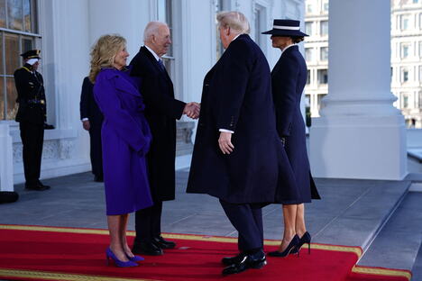 Džil Bajden, Melanija Tramp