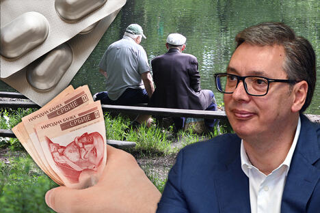 Aleksandar Vučić penzioneri
