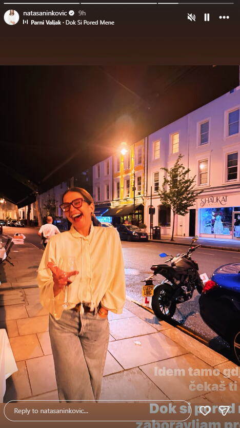 Nataša Ninković u Londonu
