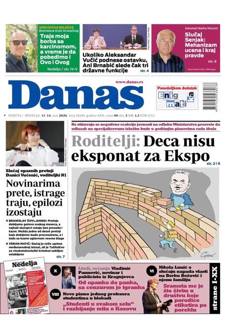 Blokaderski Danas piše o zloupotrebi dece zbog Ekspa, a oni na najgori ...