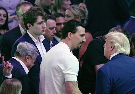 Zlatan Ibrahimović i Donald Tramp