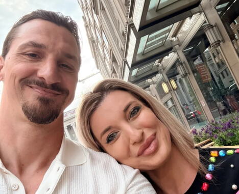 Milica Narančić i Zlatan Ibrahimović
