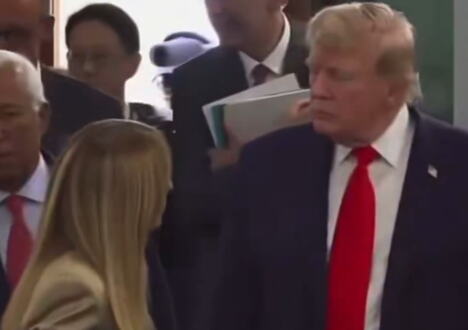 Đorđa Meloni, Donald Tramp