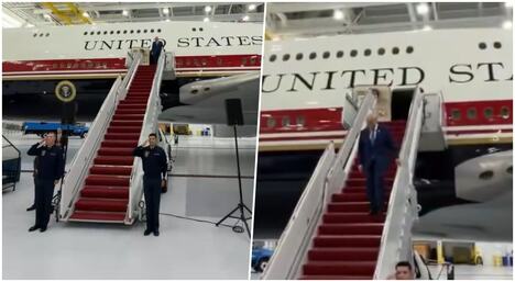 Donald Tramp predsedničlki avion