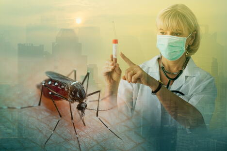Virus Zapadnog Nila, doktor dijagnostikuje infekciju