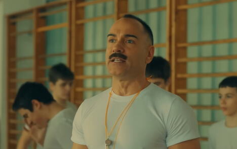 Srđan Timarov u filmu Hajduk u Beogradu