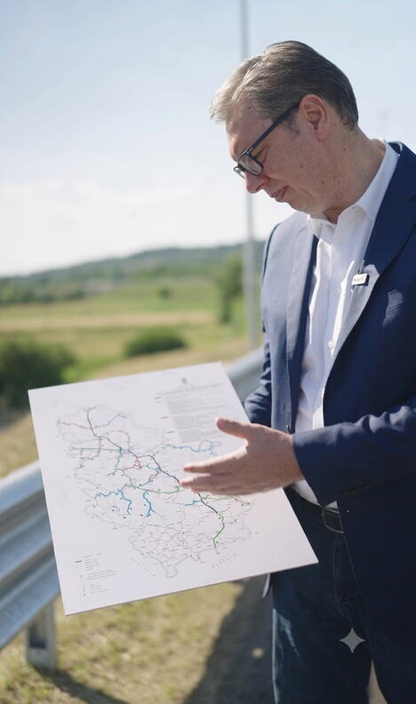 Aleksandar Vučić Moravski koridor autoput otvaranje
