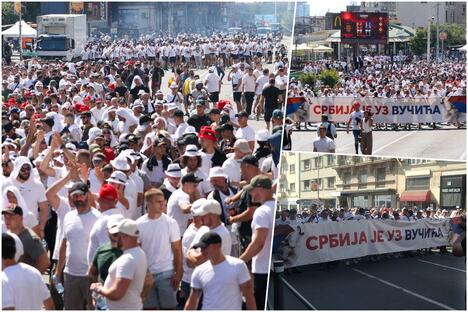 skup 27. juna Srbija jedna porodica Srbija pobeđuje