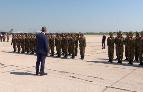 Aleksandar Vučić aerodrom Batajnica