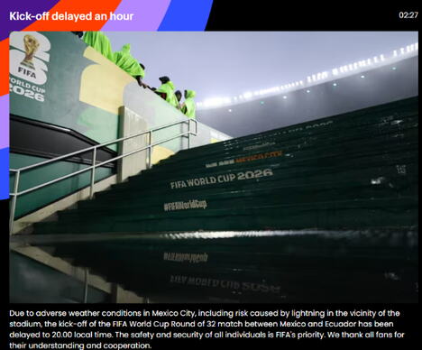 FIFA objava