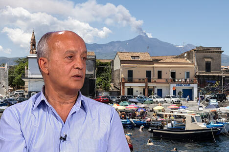 Aleksandar Seničić Etna vulkan