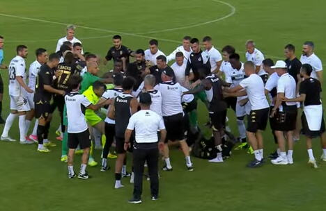 Tuča Partizan Nefči