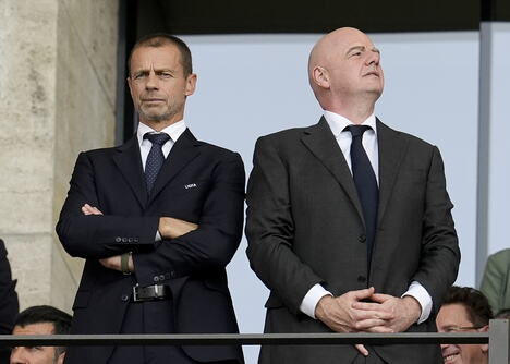 Aleksandar Čeferin i Đani Infantino