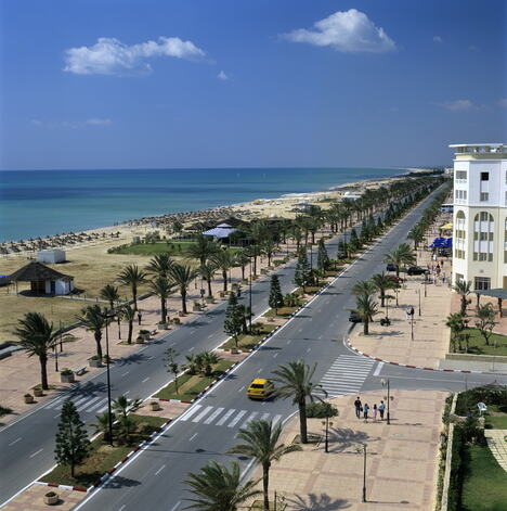 Jasmin Hamamet plaža, Tunis