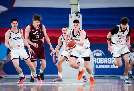 Mlada košarkaška reprezentacija Srbije