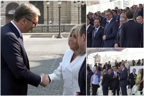 Francuska Pariz Dan pada Bastilje vojna parada Aleksandar Vučić