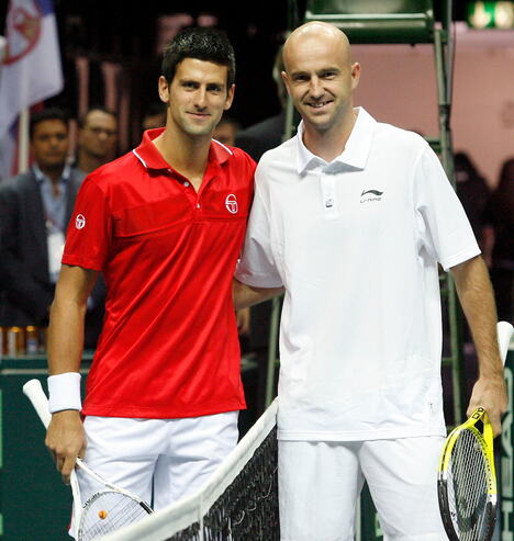 Novak Đoković i Ivan Ljubičić