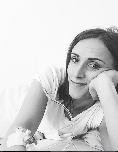 Milica Maksimović u bolnici, borba protiv srčanog udara
