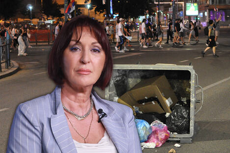 Jasmina Paunović blokaderi