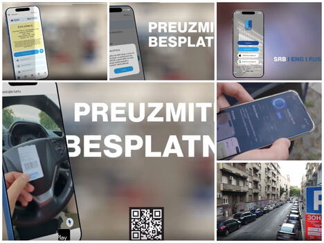 Nova aplikacija za parking servis