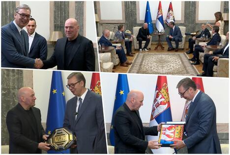 Aleksandar Vučić UFC Dejna Vajt