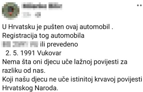 Srpska porodica imala problema u Hrvatskoj zbog tablica