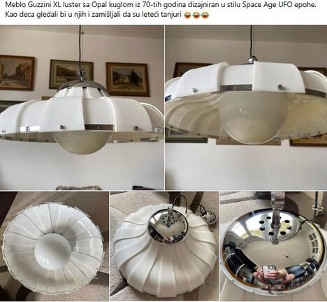 Koliko danas koštaju jugoslovenski lusteri iz '70ih