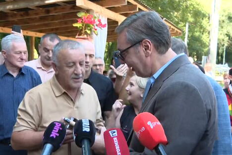 Aleksandar Vučić Janjske otoke