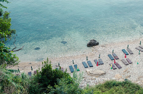 Kamena plaža u Ulcinju