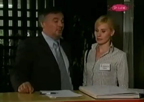 Marija Veljković  u seriji Mješoviti brak gde se pojavila kao epizodna glumica u liku Milice Savić