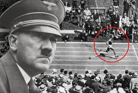 Adolf Hitler i Džesi Ovens